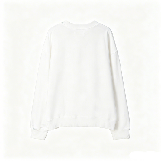 Maison Margiela Upside-Down Logo Crewneck Sweatshirt