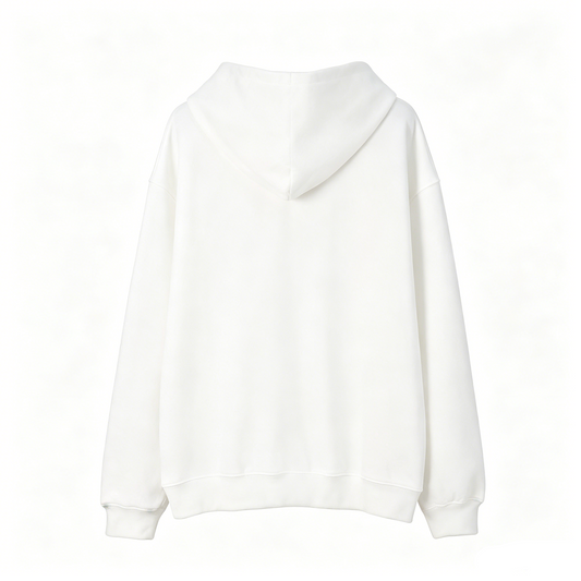 Maison Margiela Paris Distressed Postmark Stamp Graphic Pullover Hoodie