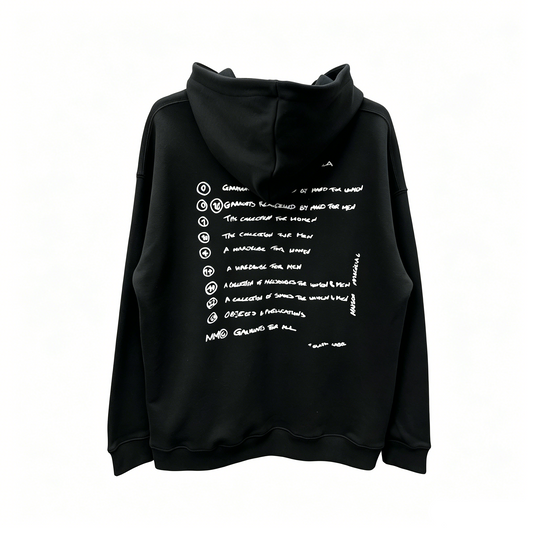 MM6 Maison Margiela Script Logo Hoodie