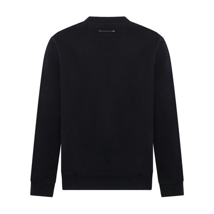 Maison Margiela MM6 Number Print Crewneck Sweatshirt