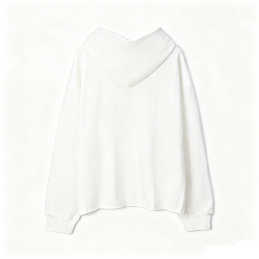 Maison Margiela Blank Canvas Oversized Pullover Hoodie