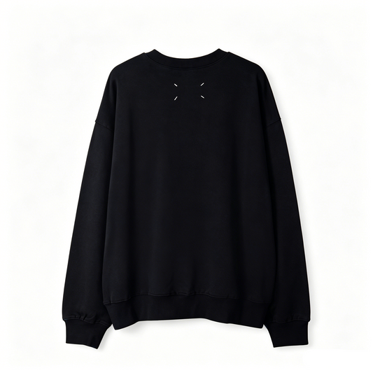 Maison Margiela MM6 Number Print Crewneck Sweatshirt