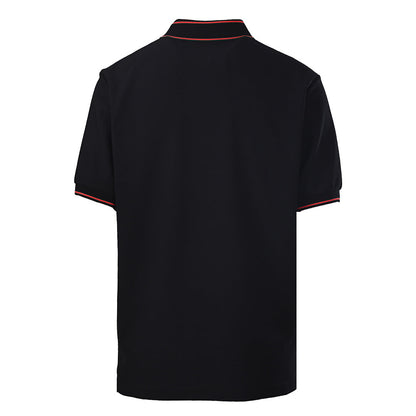 GUCCI Ribbed Jacquard Polo Shirt