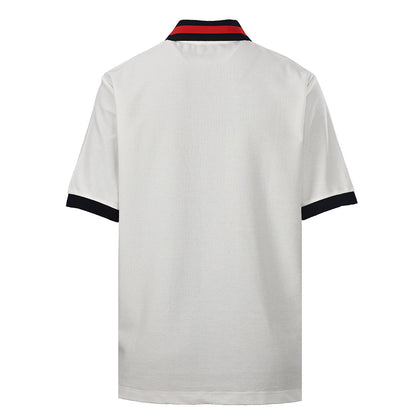 Gucci Double G Embroidered Polo Shirt