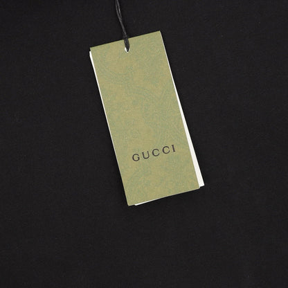 Gucci 3D Embroidered Web Short-Sleeve Top