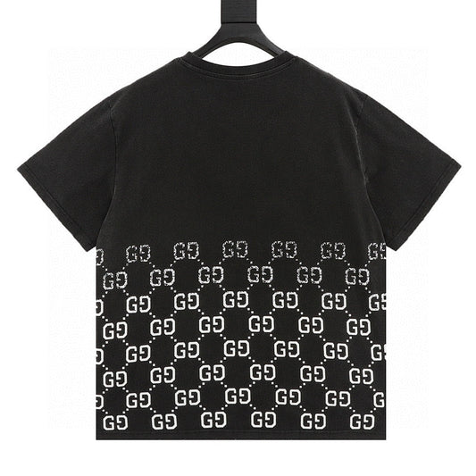 GUCCI Double GG Print Gradient T-Shirt