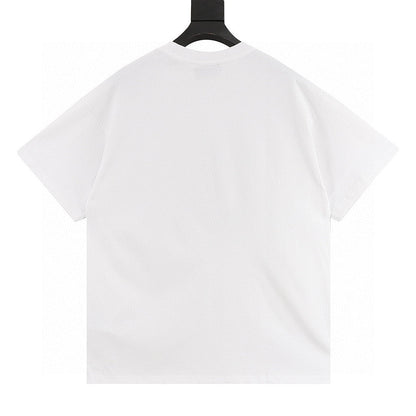 GUCCI 2026 New Arrival: Contrast-Color Heavyweight Embroidered T-Shirt
