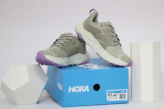 Hoka Anacapa Hiking Shoes - Sustainable Waterproof Trail Sneakers