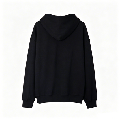 Maison Martin Margiela Numeric Sequence Distressed Graphic Hoodie