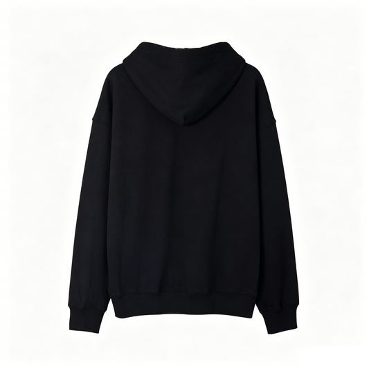 Maison Martin Margiela Numeric Sequence Distressed Graphic Hoodie