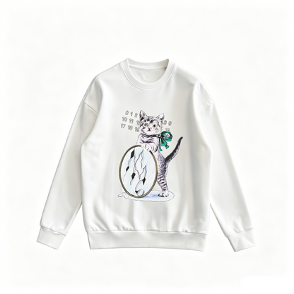 Maison Margiela MM6 Number Print Crewneck Sweatshirt