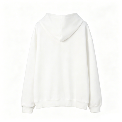 Maison Margiela Paris Distressed Postmark Stamp Graphic Pullover Hoodie