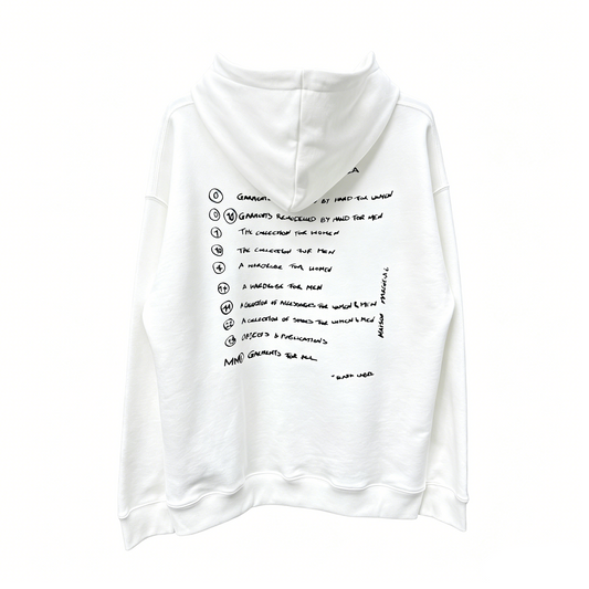 MM6 Maison Margiela Script Logo Hoodie