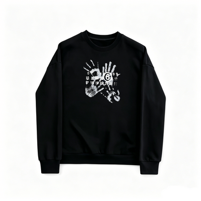 Maison Margiela MM6 Number Print Crewneck Sweatshirt