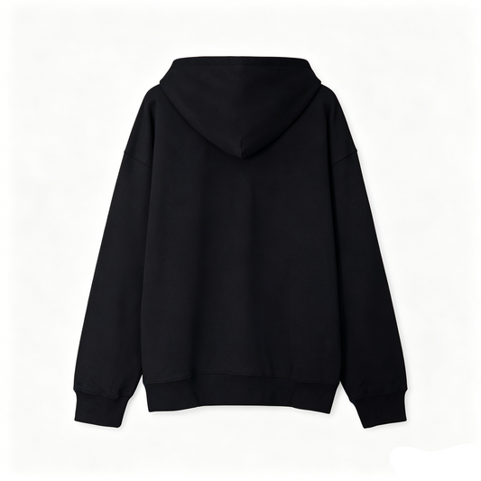 Maison Margiela White Embroidered Numeric Sequence Pullover Hoodie