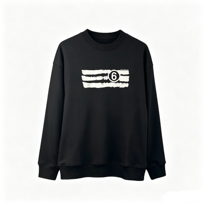 Maison Margiela MM6 Number Print Crewneck Sweatshirt