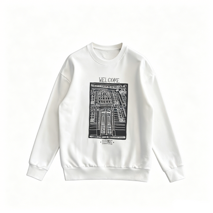 Maison Margiela MM6 Number Print Crewneck Sweatshirt