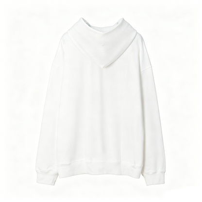 Maison Margiela Red Embroidered Numeric Sequence Pullover Hoodie — White