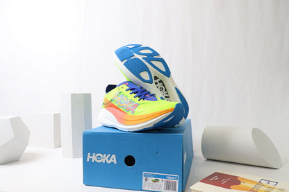 HOKA Rocket Carbon Racing Shoes - Performance Super Shoe