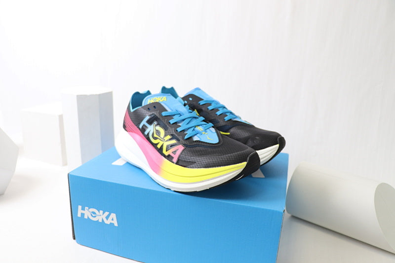 HOKA Rocket Carbon Racing Shoes - Performance Super Shoe